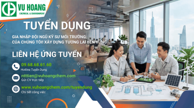 TUYỂN TRƯỞNG PHÒNG CÔNG NGHỆ MÔI TRƯỜNG